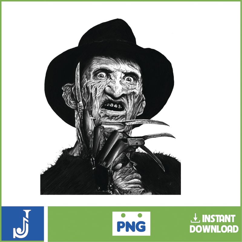 Freddy Krueger PNG, Sublimation Image, Printable Image, A Nightmare On Elm Street, Digital Download (1).jpg