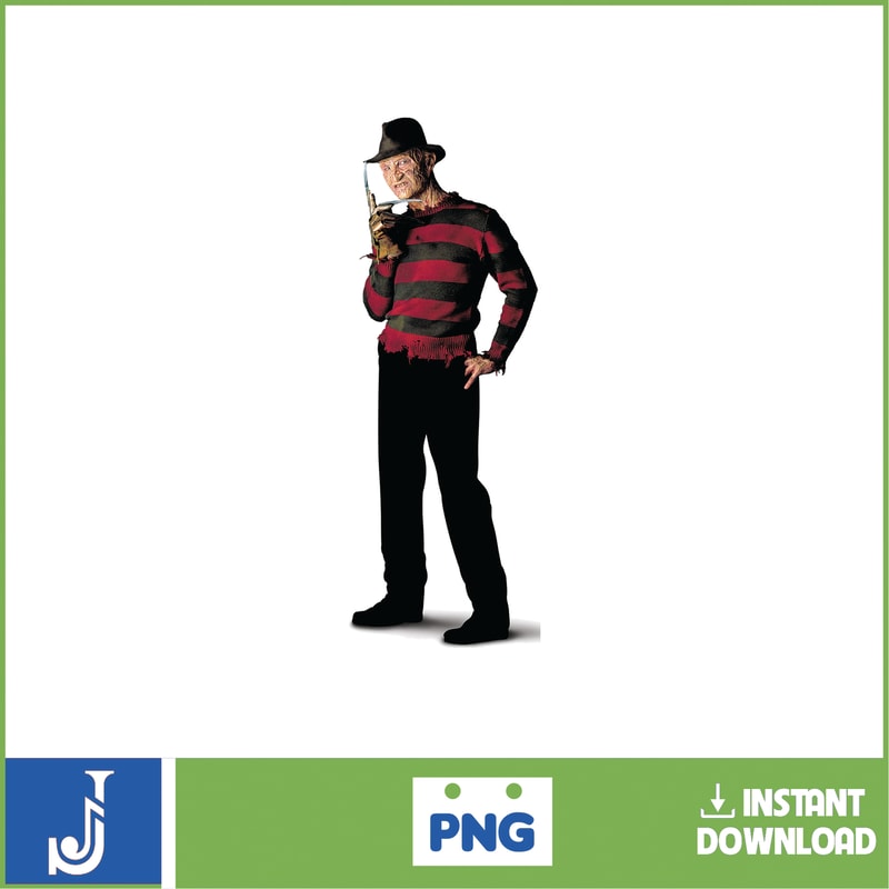 Freddy Krueger PNG, Sublimation Image, Printable Image, A Nightmare On Elm Street, Digital Download (10).jpg