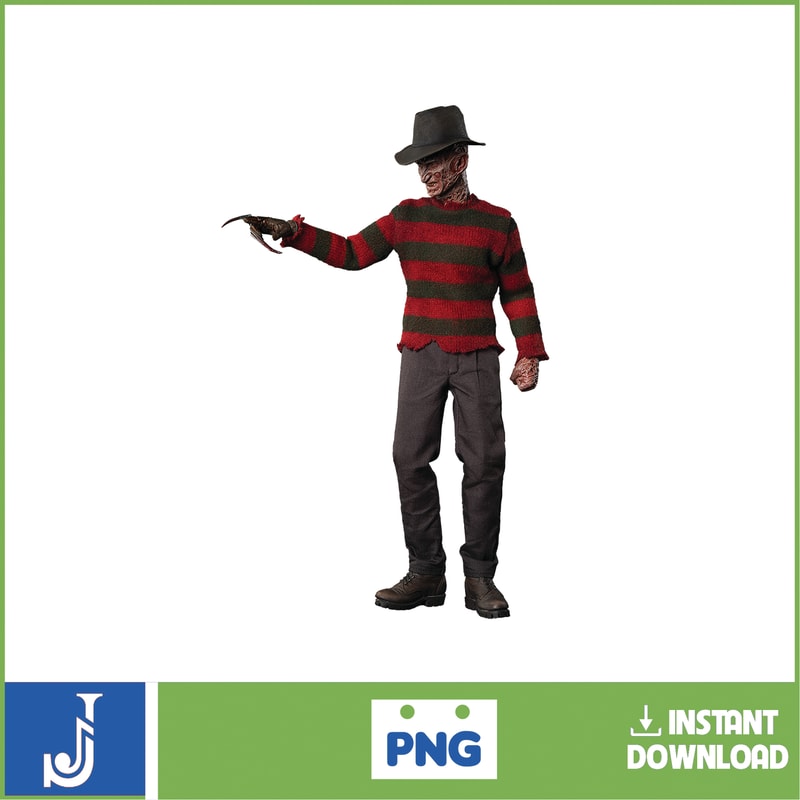 Freddy Krueger PNG, Sublimation Image, Printable Image, A Nightmare On Elm Street, Digital Download (12).jpg