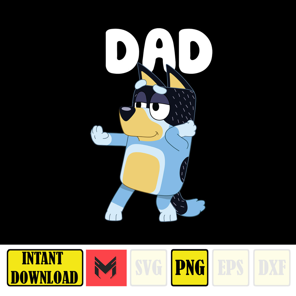 Blue Dog Family Png, Family Matching Shirts Png, Blue Dog , Dad Mum Shirt Png, Blue Dad Mom Png, Instant Download (11).jpg