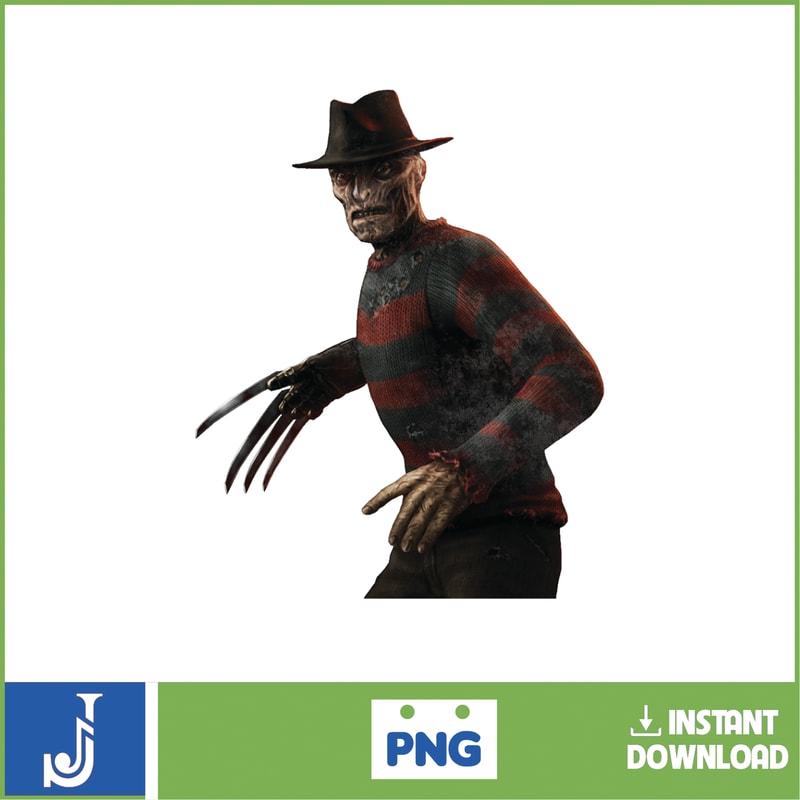Freddy Krueger PNG, Sublimation Image, Printable Image, A Nightmare On Elm Street, Digital Download (16).jpg
