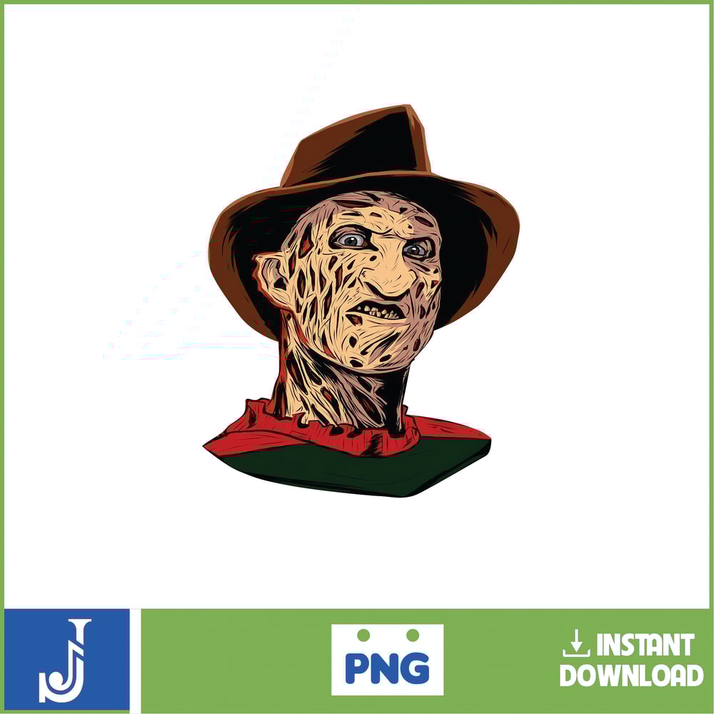 Freddy Krueger PNG, Sublimation Image, Printable Image, A Nightmare On Elm Street, Digital Download (17).jpg