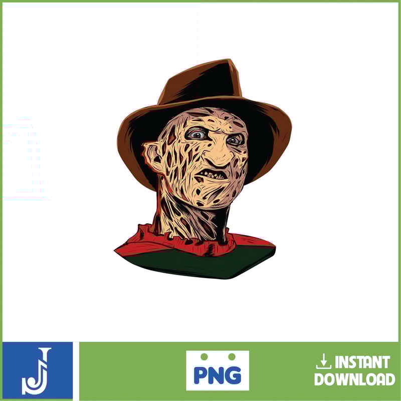 Freddy Krueger PNG, Sublimation Image, Printable Image, A Nightmare On Elm Street, Digital Download (17).jpg