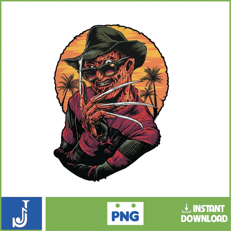 Freddy Krueger PNG, Sublimation Image, Printable Image, A Nightmare On Elm Street, Digital Download (25).jpg