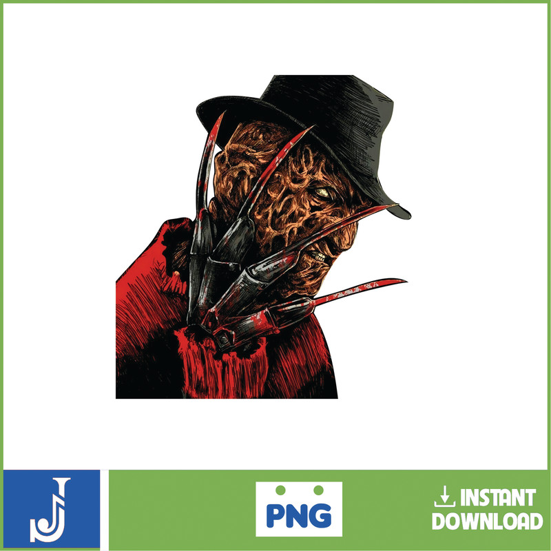 Freddy Krueger PNG, Sublimation Image, Printable Image, A Nightmare On Elm Street, Digital Download (37).jpg