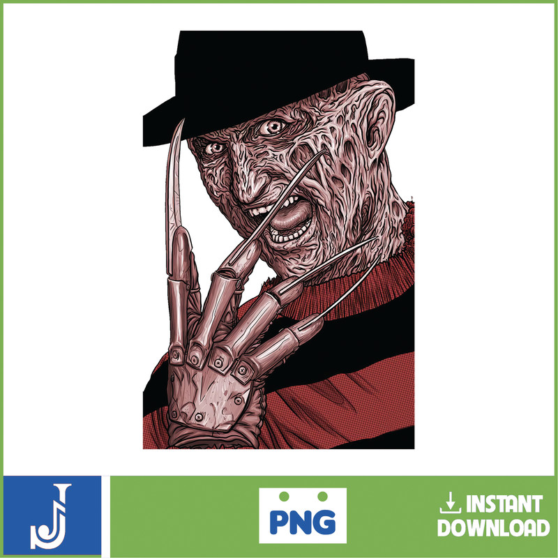 Freddy Krueger PNG, Sublimation Image, Printable Image, A Nightmare On Elm Street, Digital Download (44).jpg