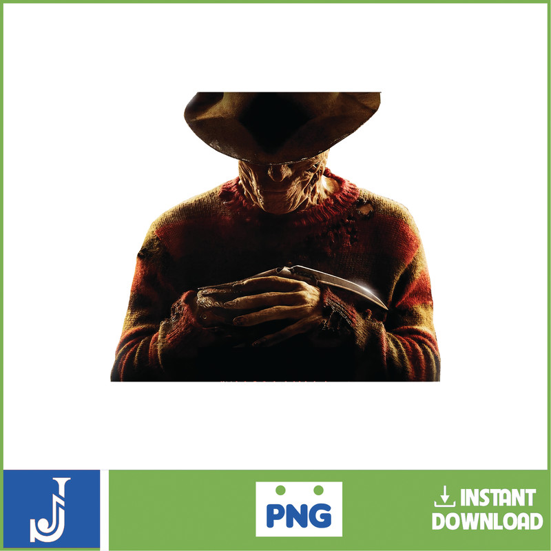 Freddy Krueger PNG, Sublimation Image, Printable Image, A Nightmare On Elm Street, Digital Download (5).jpg