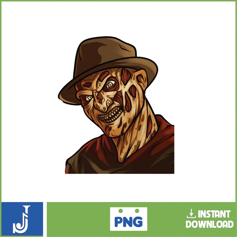 Freddy Krueger PNG, Sublimation Image, Printable Image, A Nightmare On Elm Street, Digital Download (75).jpg