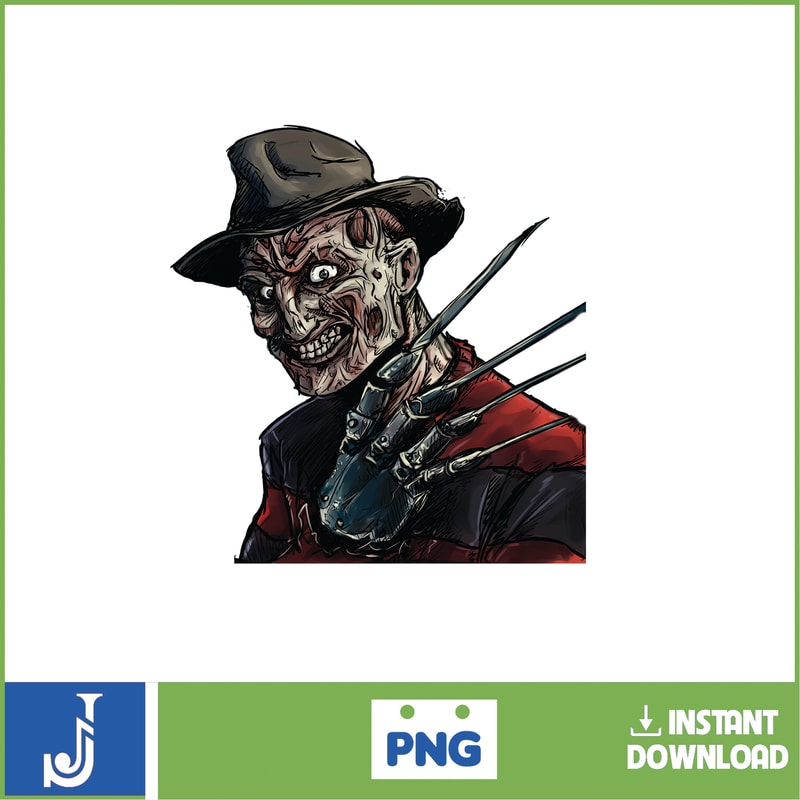 Freddy Krueger PNG, Sublimation Image, Printable Image, A Nightmare On Elm Street, Digital Download (76).jpg