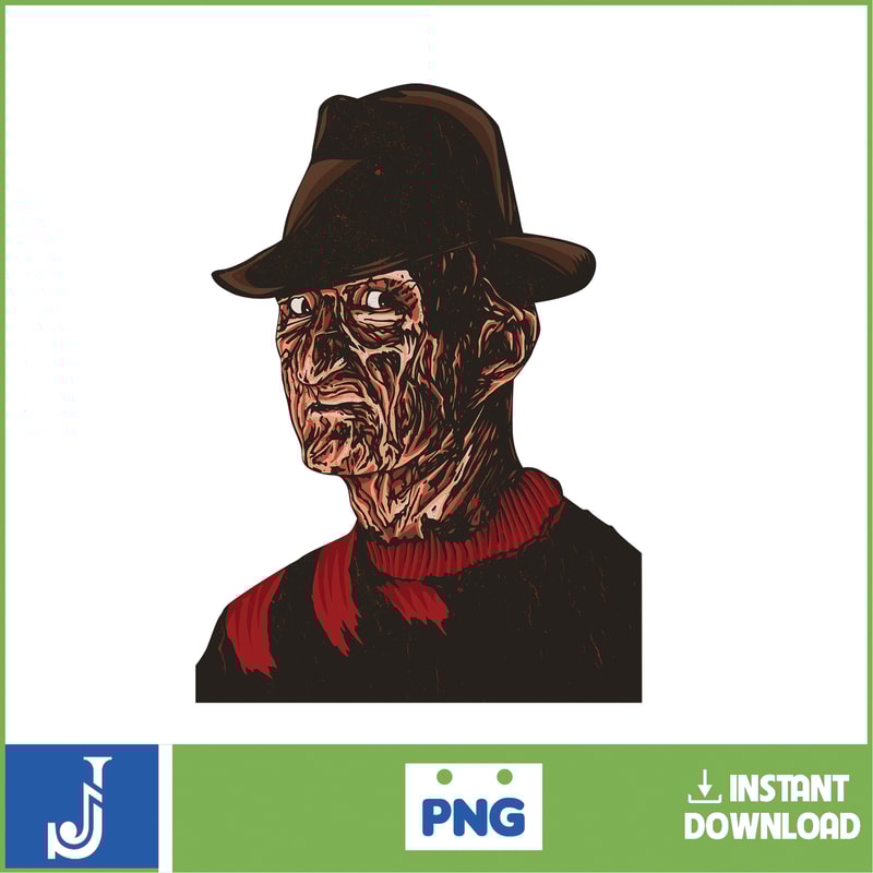 Freddy Krueger PNG, Sublimation Image, Printable Image, A Nightmare On Elm Street, Digital Download (77).jpg