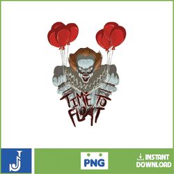it pennywise clown png, pennywise clown halloween, scary halloween, horror characters, halloween png (16)