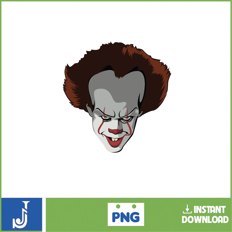 IT Pennywise Clown PNG, Pennywise Clown Halloween, Scary Halloween, Horror Characters, Halloween PNG (18).jpg