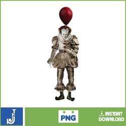 it pennywise clown png, pennywise clown halloween, scary halloween, horror characters, halloween png (38)