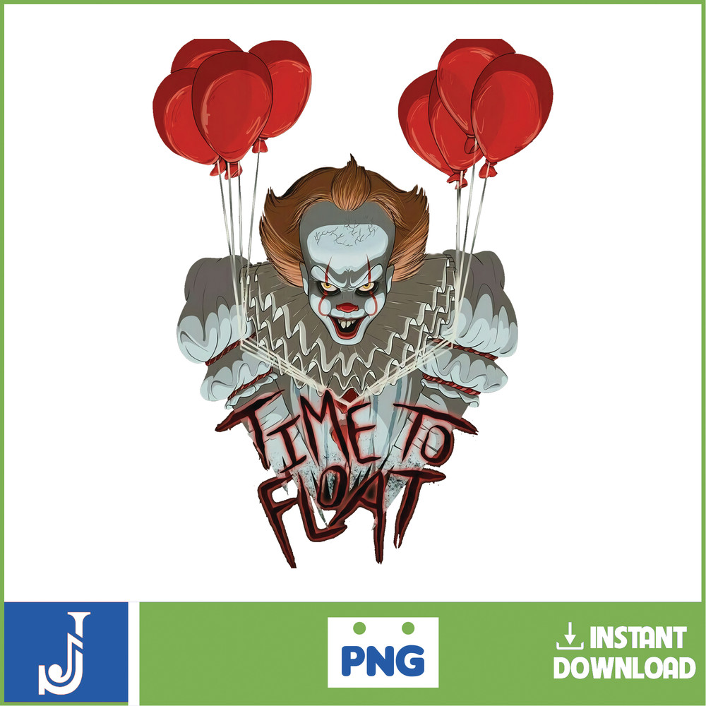 IT Pennywise Clown PNG, Pennywise Clown Halloween, Scary Halloween, Horror Characters, Halloween PNG (43).jpg