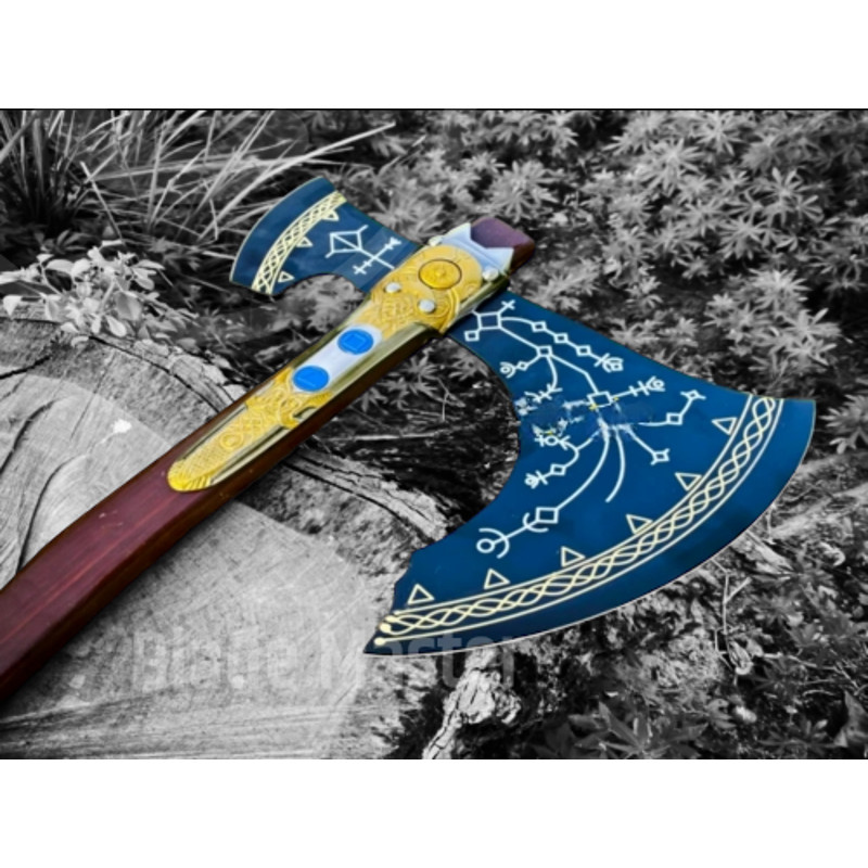Step into the World of God of War with a Handmade Replica of Kratos' Leviathan Axe Authentic Design and Protective Sheath (1).png