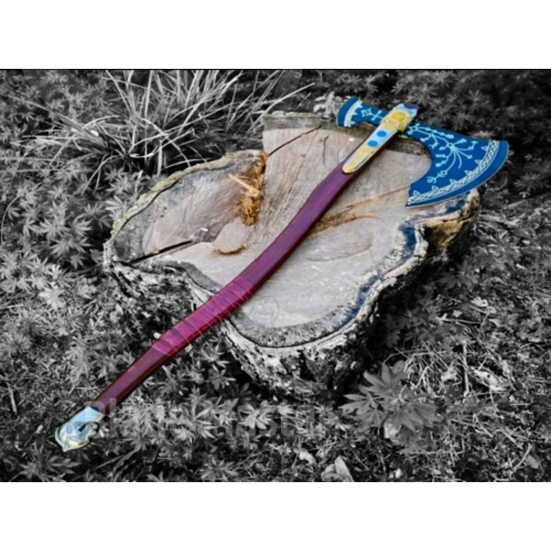 Step into the World of God of War with a Handmade Replica of Kratos' Leviathan Axe Authentic Design and Protective Sheath (2).png