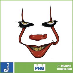 it pennywise clown png, pennywise clown halloween, scary halloween, horror characters, halloween png (48)
