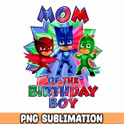 Personalized Pj Mask Birthday Shirt, Pj Mask Birthday tee, Custom Birthday Gift For Son Daughter, Birthday Pj Mask Shirt
