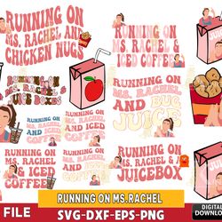 15 file running on ms.rachel svg bundle , cricut, for cricut, silhouette, digital, file cut