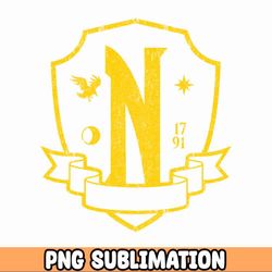 Nevermore Academy Png, Nevermore Academy Sublimation, Nevermore Png, Wednesday Png, Wednesday Movie