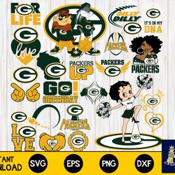 Green Bay Packers Bundle svg,Green Bay Packers Nfl svg, sport Digital Cut Files svg, for Cricut, Silhouette, file cut