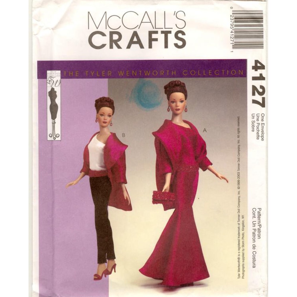 McCall's Crafts 4127 Barbie doll dress pattern.jpg