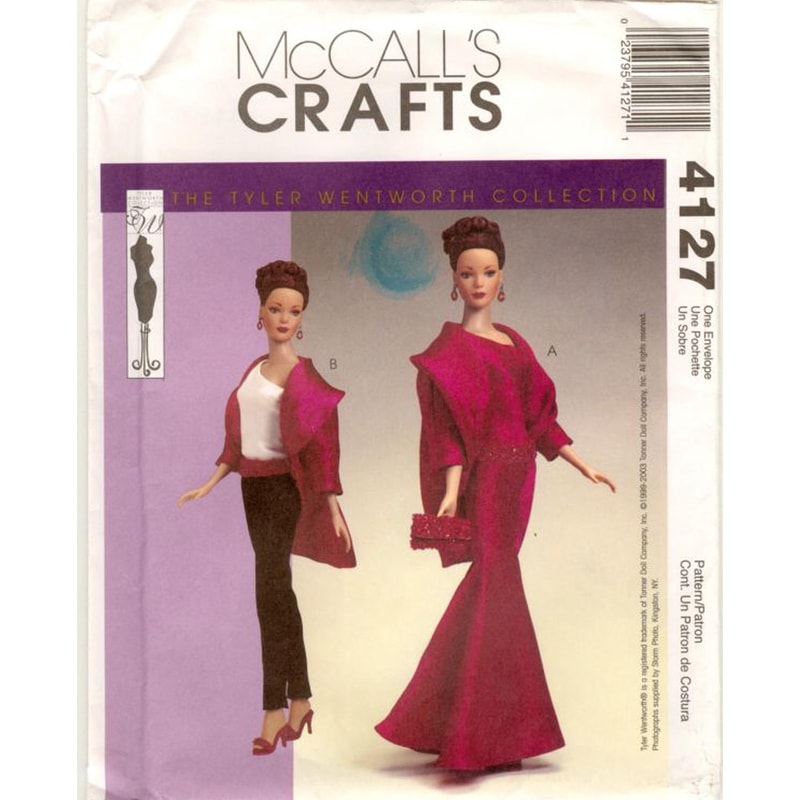 McCall's Crafts 4127 Barbie doll dress pattern.jpg
