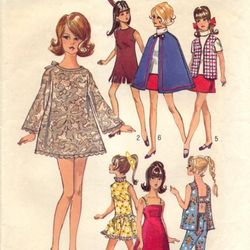 Simplicity 8466 Barbie clothes, doll clothes, Sewing pattern, Sew doll clothes, clothes sewing Digital download PDF