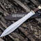 Handmade D2 Steel Historical Weapon Xiphos ancient Greek Spartan Survival sword.jpg