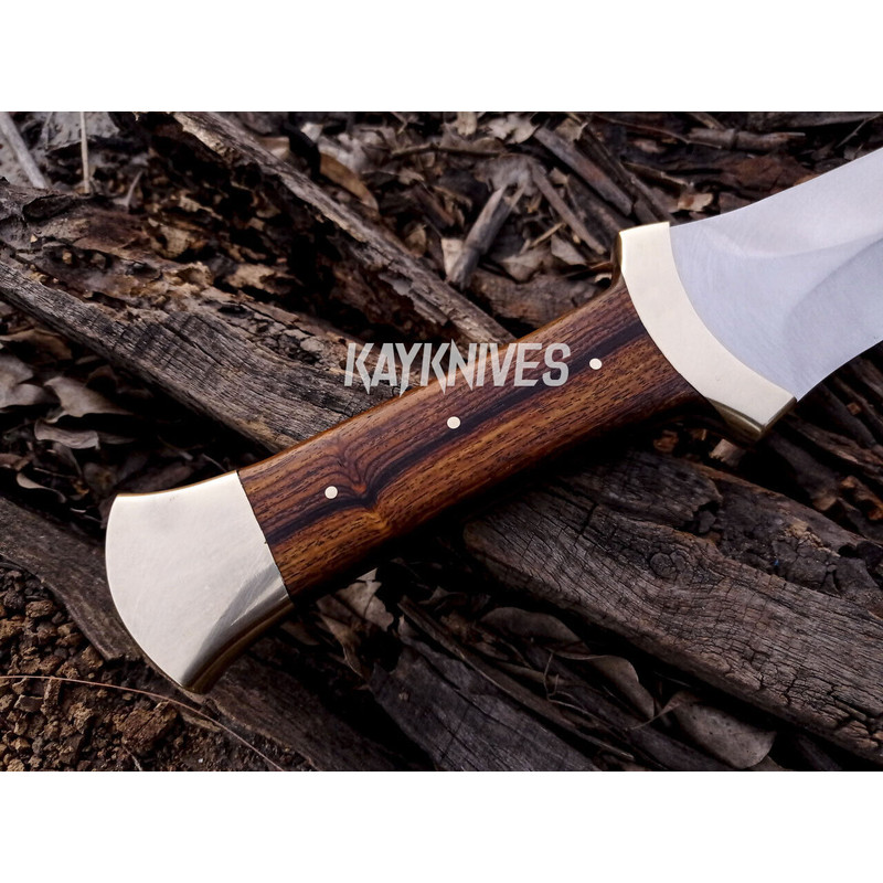 Handmade D2 Steel Historical Weapon Xiphos ancient Greek Spartan Survival sword 1.jpg