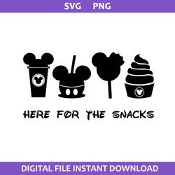 here for the snacks svg, mickey mouse svg, disney svg, png digital file
