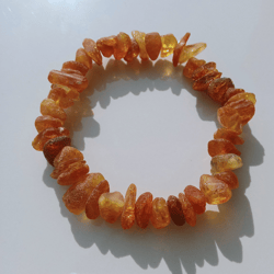 natural amber bracelet raw amber healing stone bracelet amber jewelry baltic amber beads bracelet small beaded bracelet