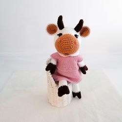 Crochet Pattern - COW\Amigurumi Cow Pattern - PDF Instant Download – Crochet