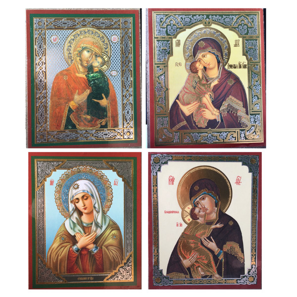 Russian Icons of the Mother of God - Eleusa