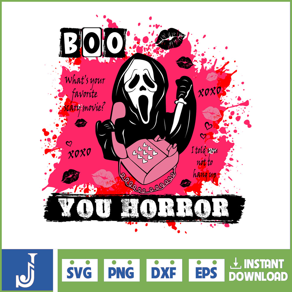 Horror Halloween SVG Digital Download Horror Movie SVG Michael Myers Jason Voorhees Scream Jigsaw Funny Scary (2).jpg