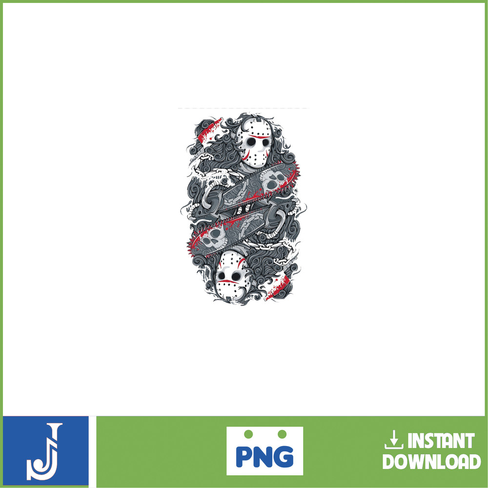 Jason Voorhees PNG Jason Voorhees Sublimation Trendy Jason Voorhees PNG Day of the Dead Hand Drawn Jason Voorhees PNG Digital (101).jpg