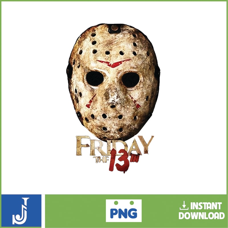 Jason Voorhees PNG Jason Voorhees Sublimation Trendy Jason Voorhees PNG Day of the Dead Hand Drawn Jason Voorhees PNG Digital (102).jpg