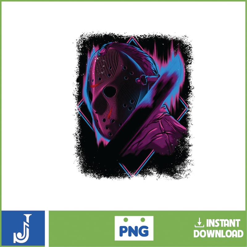 Jason Voorhees PNG Jason Voorhees Sublimation Trendy Jason Voorhees PNG Day of the Dead Hand Drawn Jason Voorhees PNG Digital (103).jpg