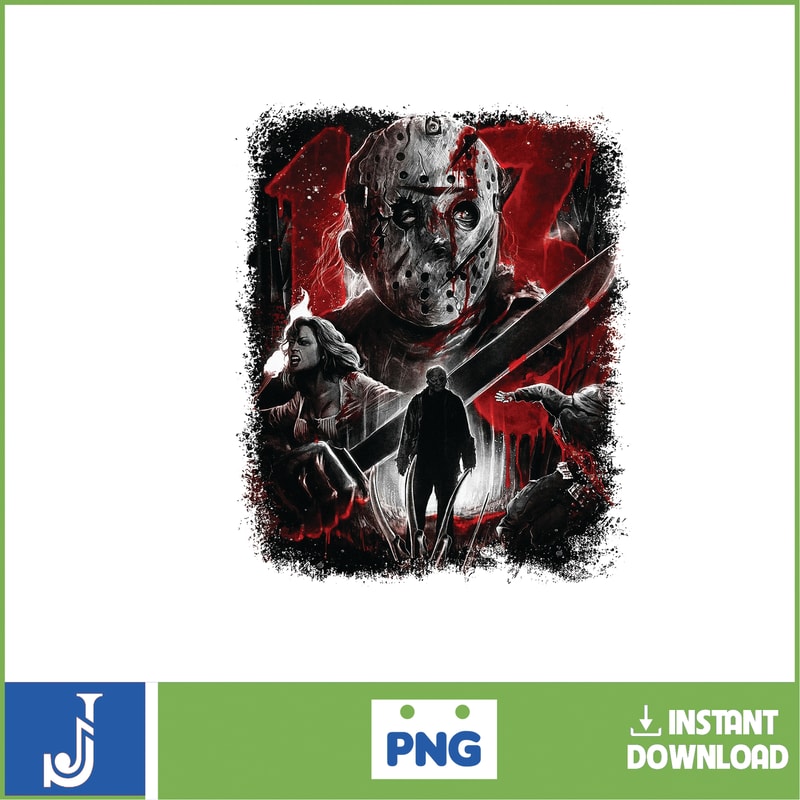 Jason Voorhees PNG Jason Voorhees Sublimation Trendy Jason Voorhees PNG Day of the Dead Hand Drawn Jason Voorhees PNG Digital (104).jpg