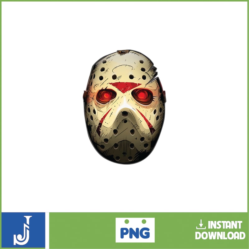 Jason Voorhees PNG Jason Voorhees Sublimation Trendy Jason Voorhees PNG Day of the Dead Hand Drawn Jason Voorhees PNG Digital (106).jpg