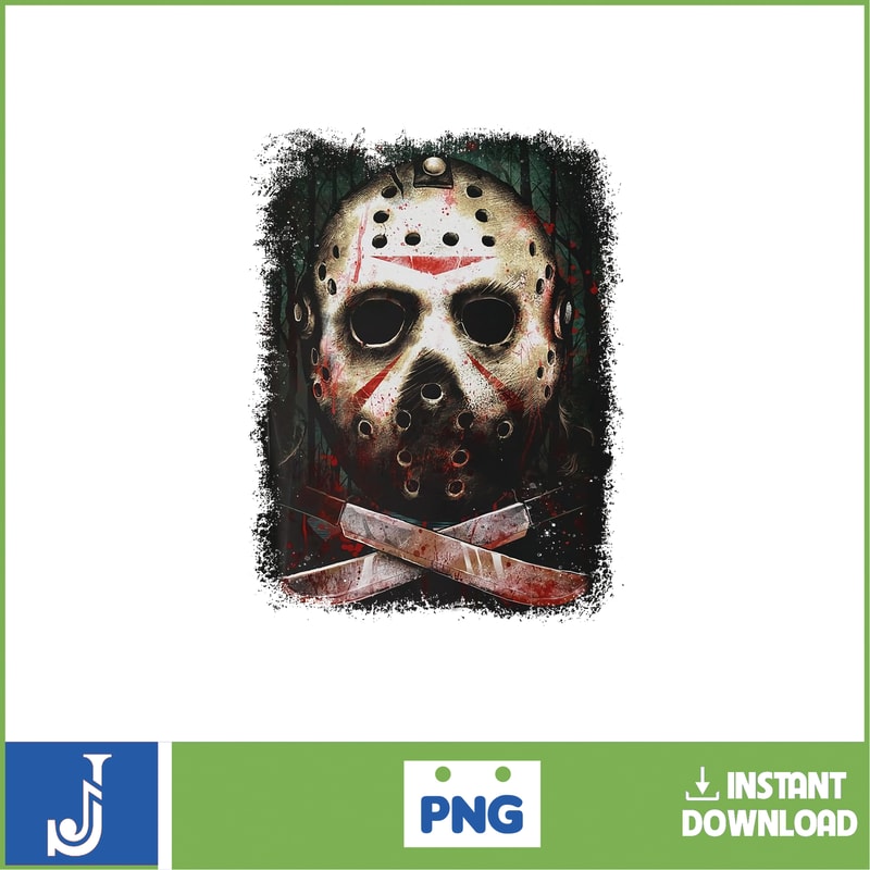 Jason Voorhees PNG Jason Voorhees Sublimation Trendy Jason Voorhees PNG Day of the Dead Hand Drawn Jason Voorhees PNG Digital (109).jpg