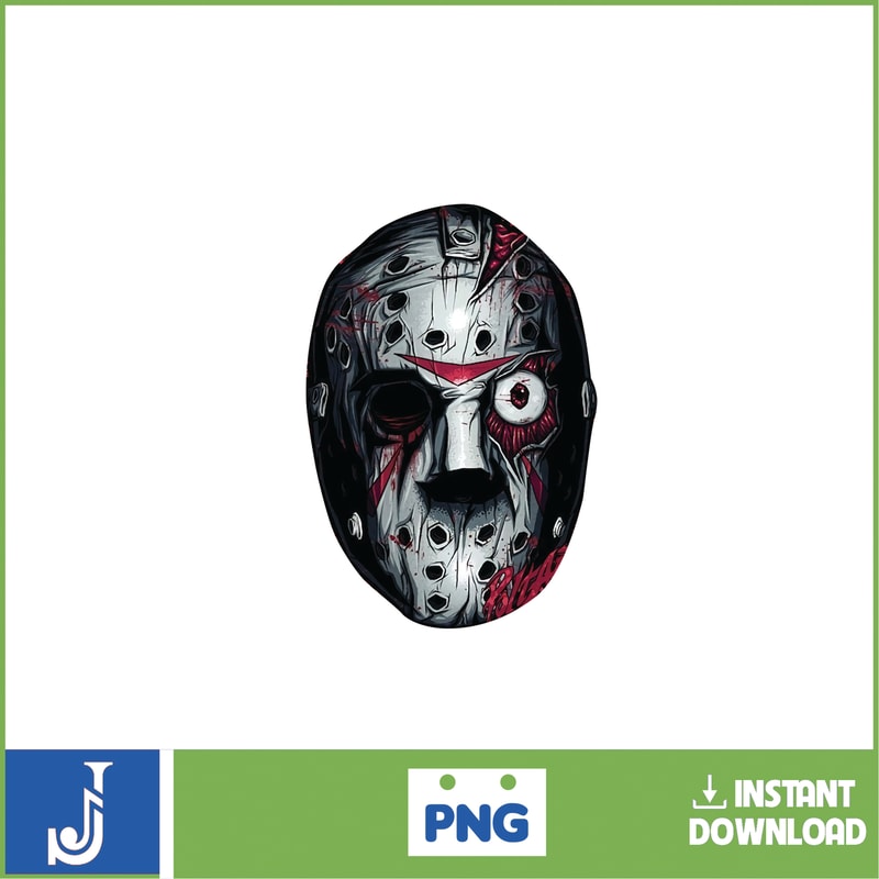 Jason Voorhees PNG Jason Voorhees Sublimation Trendy Jason Voorhees PNG Day of the Dead Hand Drawn Jason Voorhees PNG Digital (78).jpg