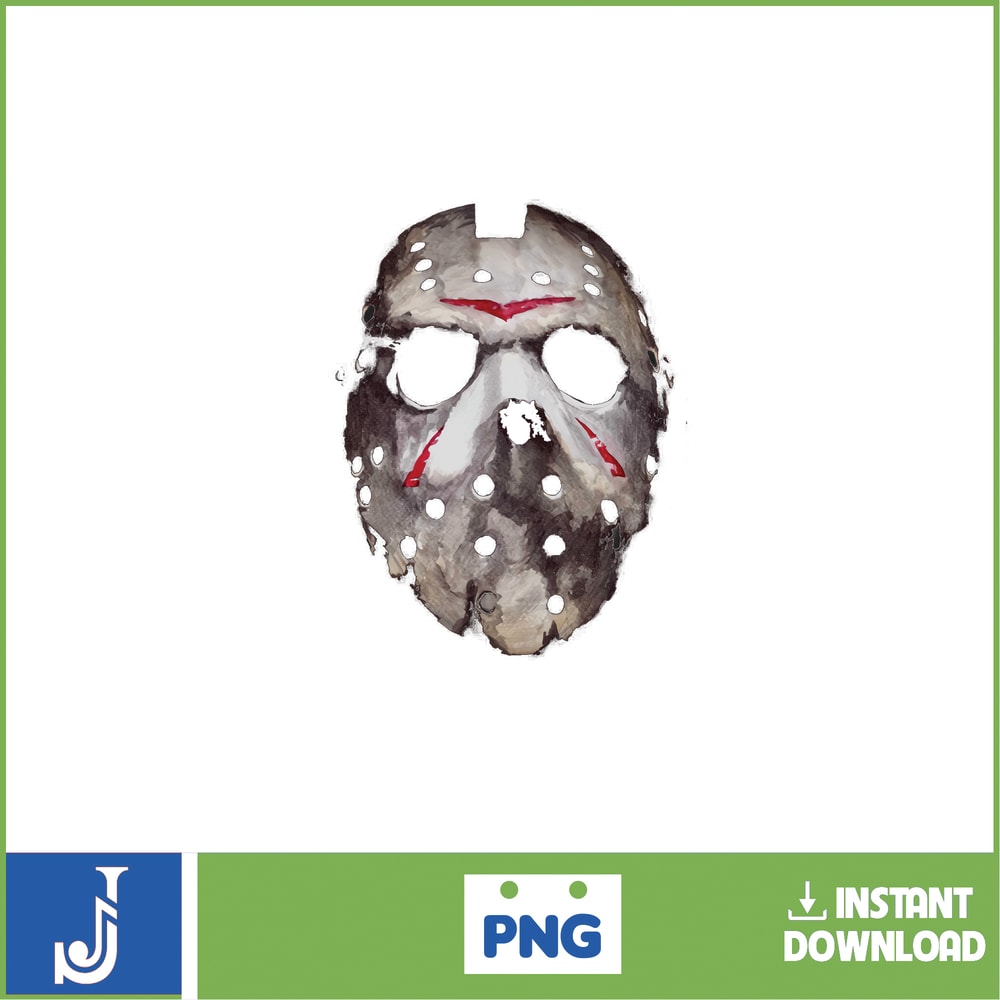 Jason Voorhees PNG Jason Voorhees Sublimation Trendy Jason Voorhees PNG Day of the Dead Hand Drawn Jason Voorhees PNG Digital (92).jpg
