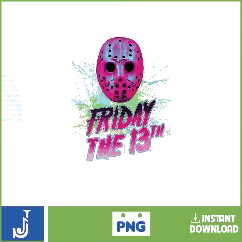 Jason Voorhees PNG Jason Voorhees Sublimation Trendy Jason Voorhees PNG Day of the Dead Hand Drawn Jason Voorhees PNG Digital (94).jpg