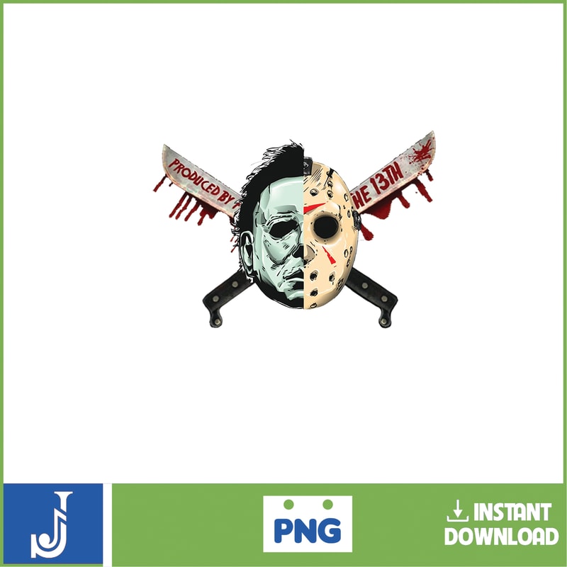 Jason Voorhees PNG Jason Voorhees Sublimation Trendy Jason Voorhees PNG Day of the Dead Hand Drawn Jason Voorhees PNG Digital (99).jpg