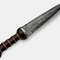Roman Gladius 15 Sword - Handmade Damascus Steel Blade, Elegant Rosewood Handle (1).jpg