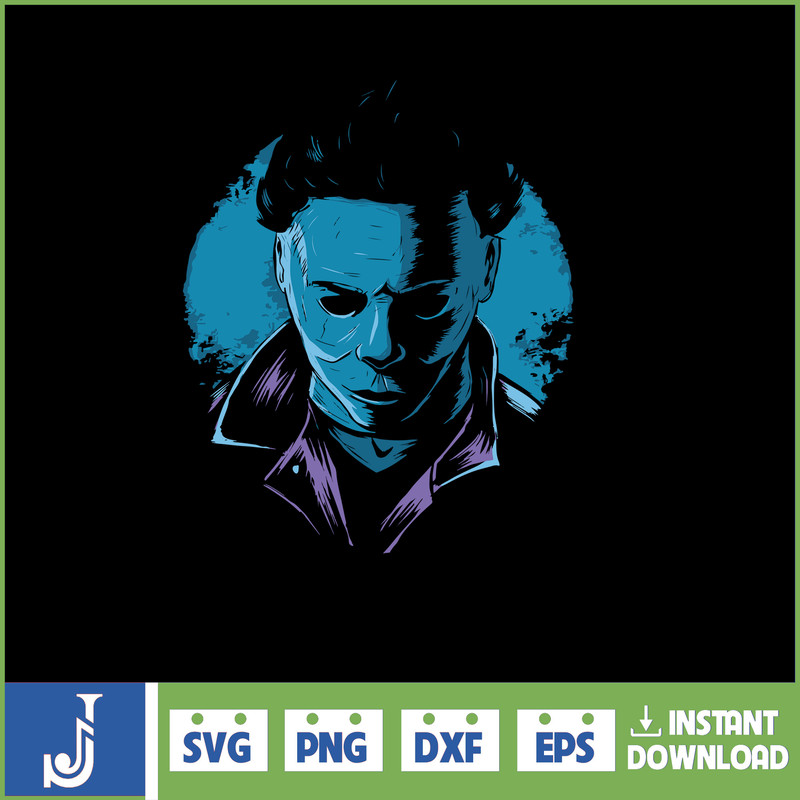 Michael Myers svg silhouette kit png halloween scary movie horror instant download (16).jpg