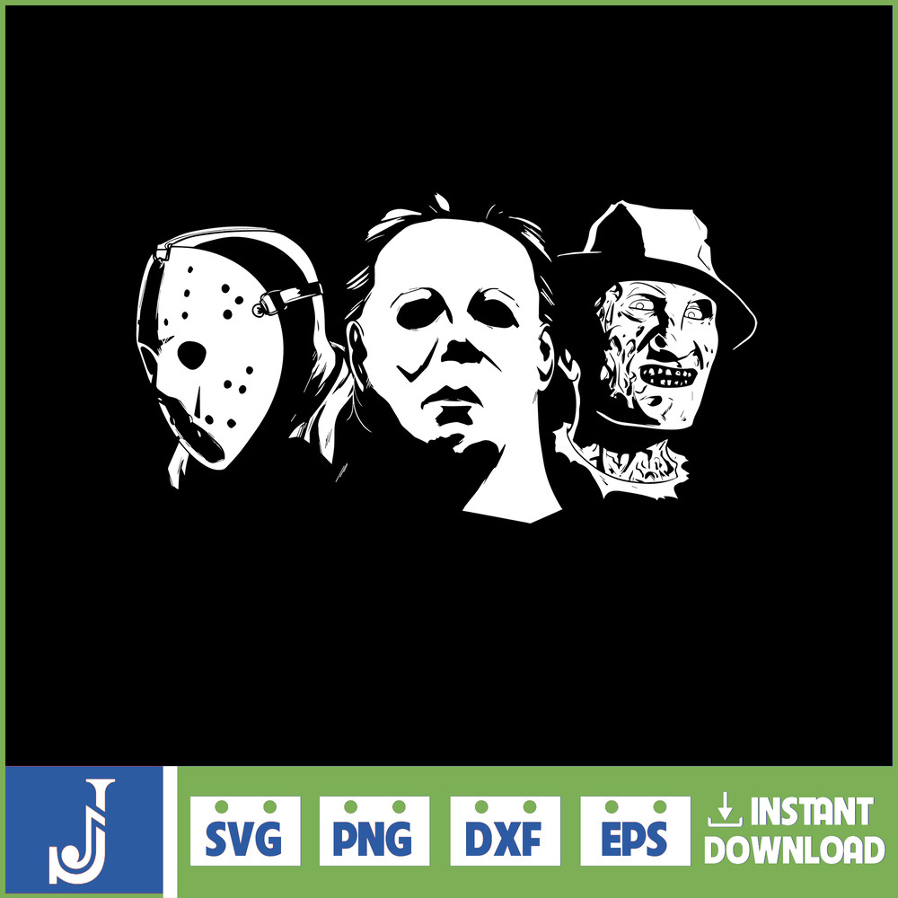 Michael Myers svg silhouette kit png halloween scary movie horror instant download (20).jpg