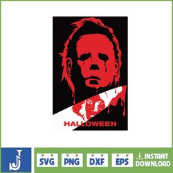 michael myers svg silhouette kit png halloween scary movie horror instant download (4)