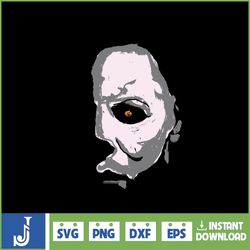 michael myers svg silhouette kit png halloween scary movie horror instant download (6)